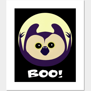 Funny Scary Lemur Posters and Art